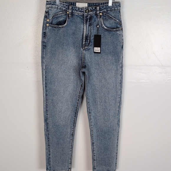 One Teaspoon NWT Legend High Waist Mom Jeans - Picture 1 of 14